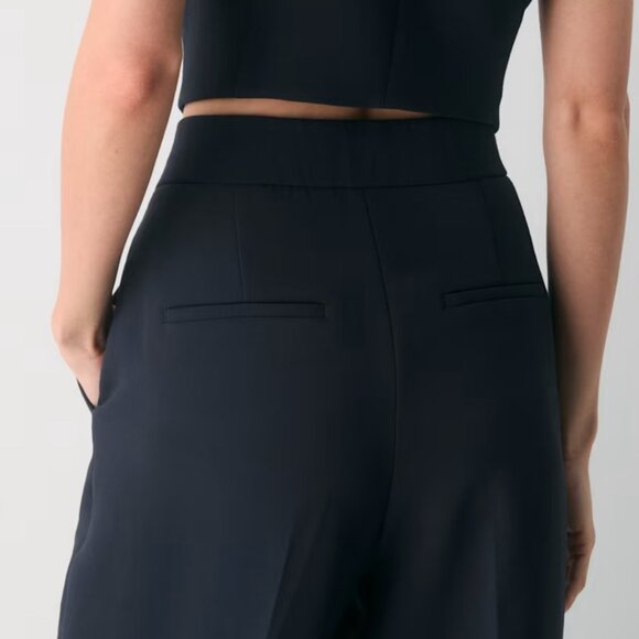 NWT Aritzia The Limitless Pant - Crepette - Dark Night Navy 10 - Picture 6 of 10